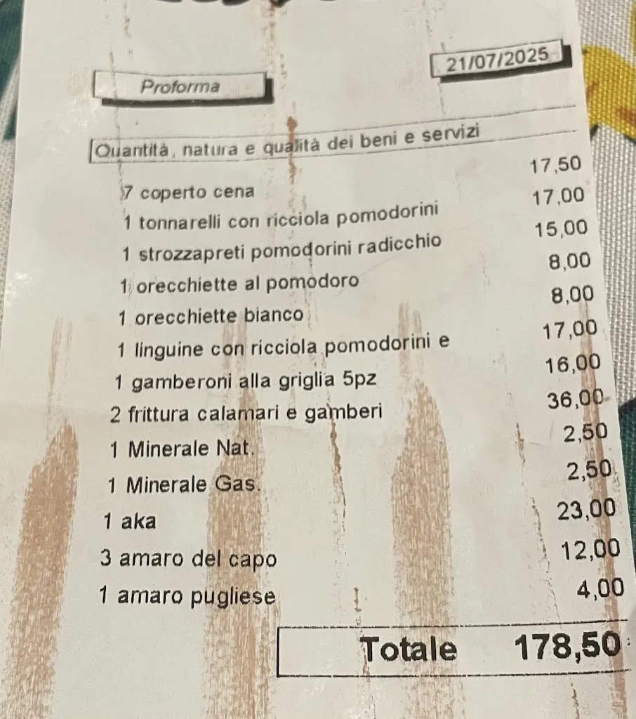 Andrew MacLaren_Megusta - Ristorante di pesce_Torre San Giovanni_review