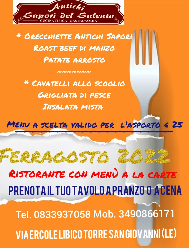 Menu_Antichi Sapori del Salento_Torre San Giovanni_image_2