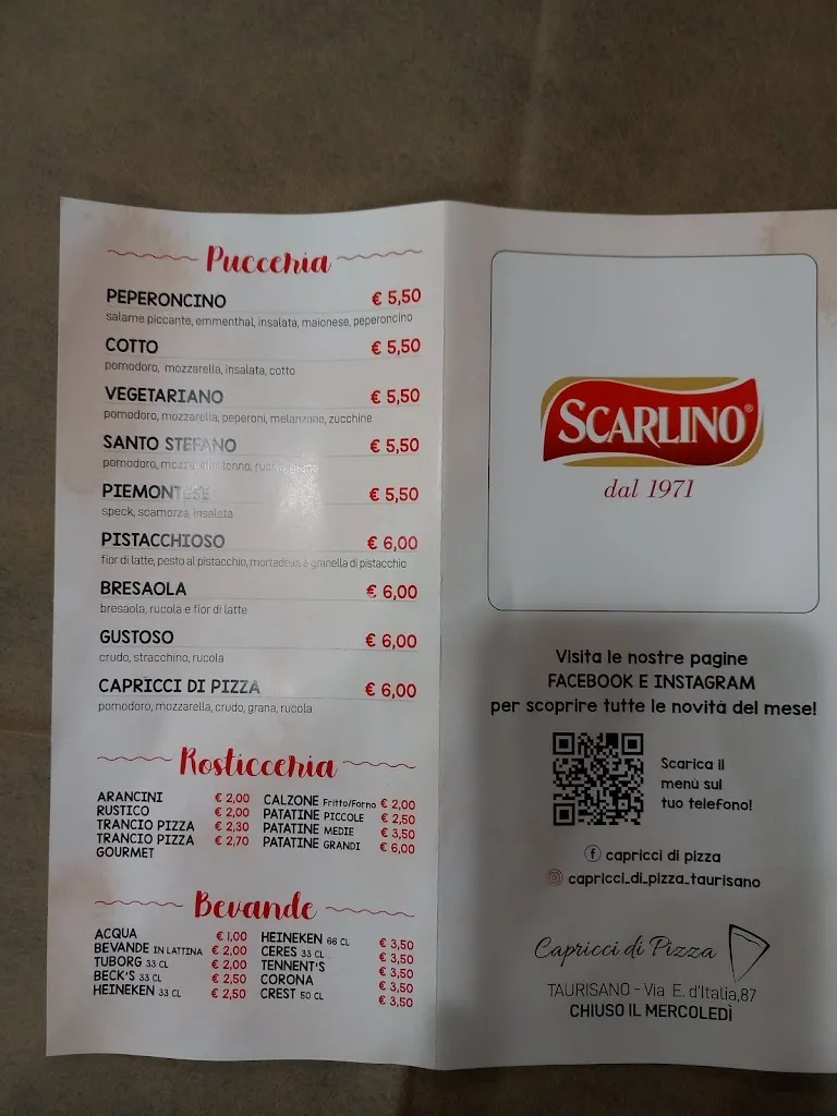 Menu_Capricci di pizza_Taurisano_image_4