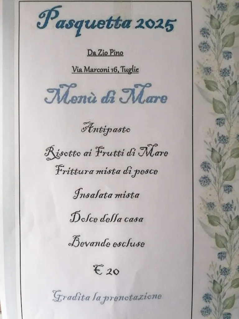 Menu_Da Zio Pino_Tuglie_image_1