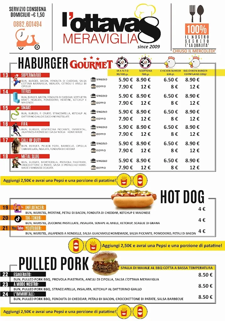 Menu_L’Ottava Meraviglia_Torremaggiore_image_1