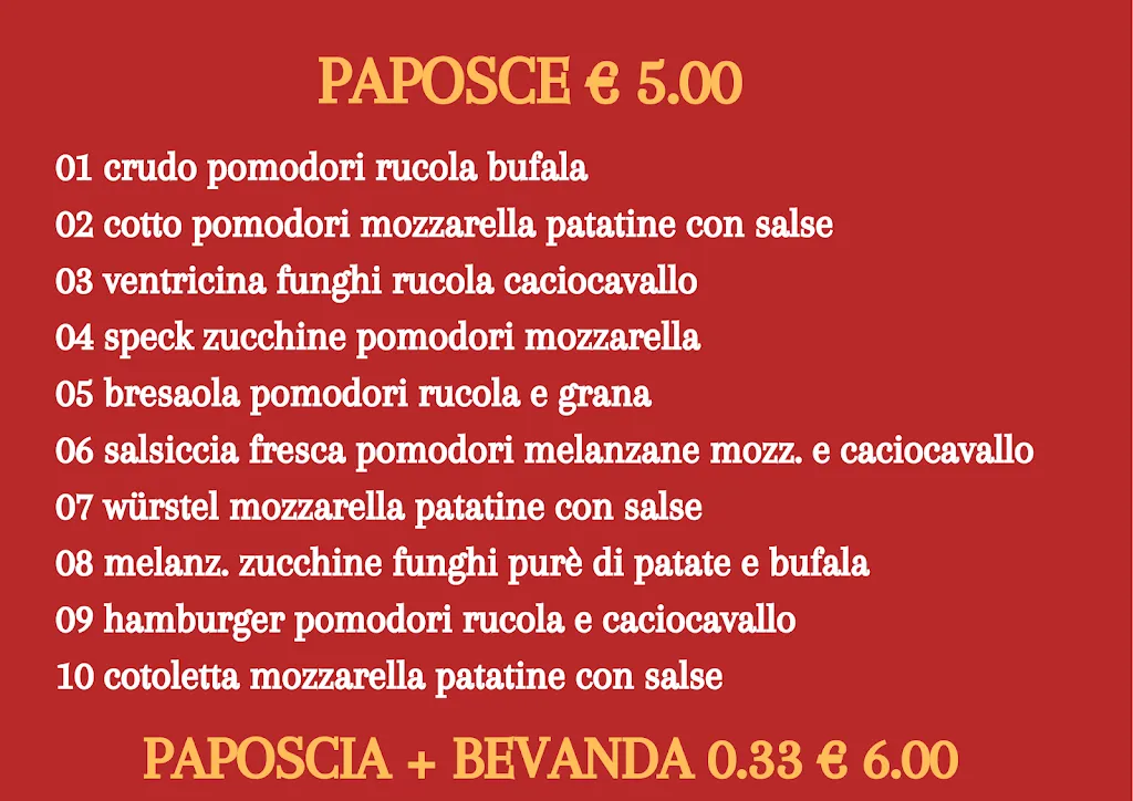 Menu_Pizzeria Pane & Pomodoro Torremaggiore_Torremaggiore_image_3