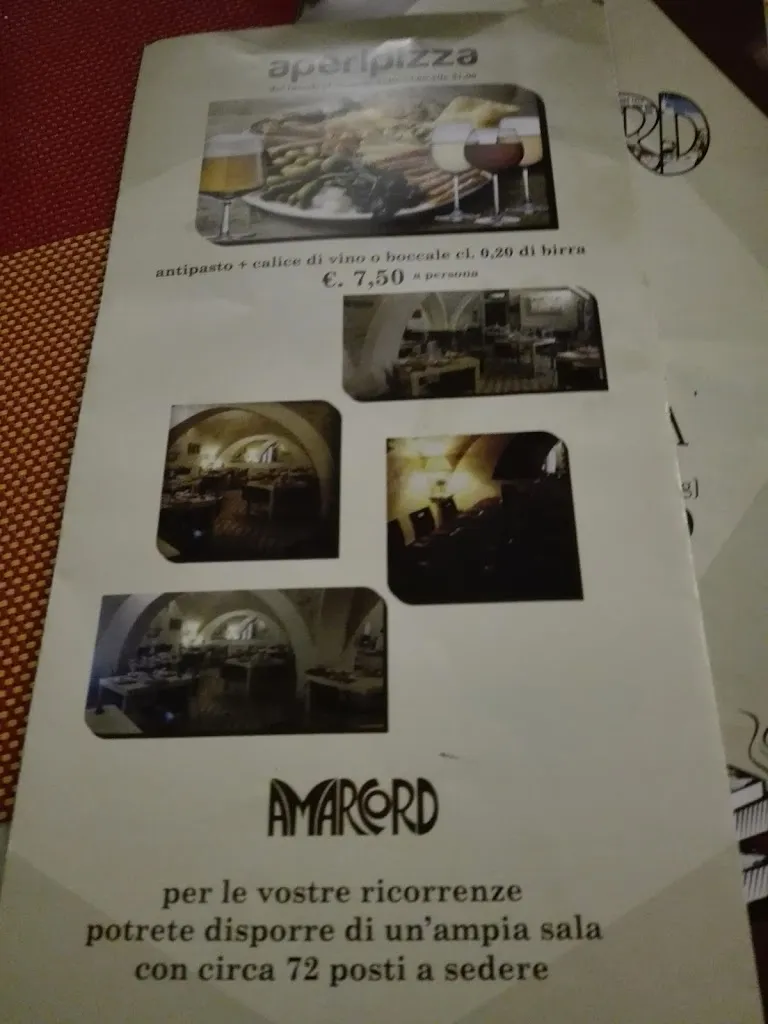 Menu_pizzeria amarcord di de meo michele_Torremaggiore_image_3