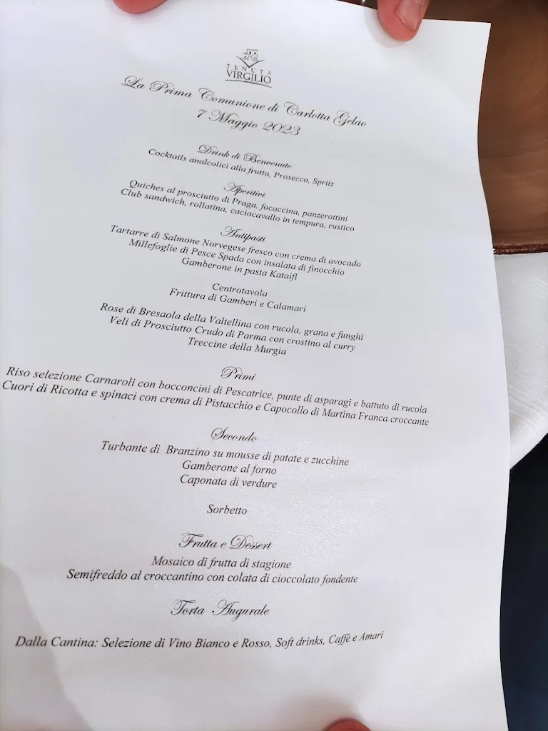 Menu_Tenuta Virgilio , sala Ricevimenti Valenzano_Valenzano_image_1