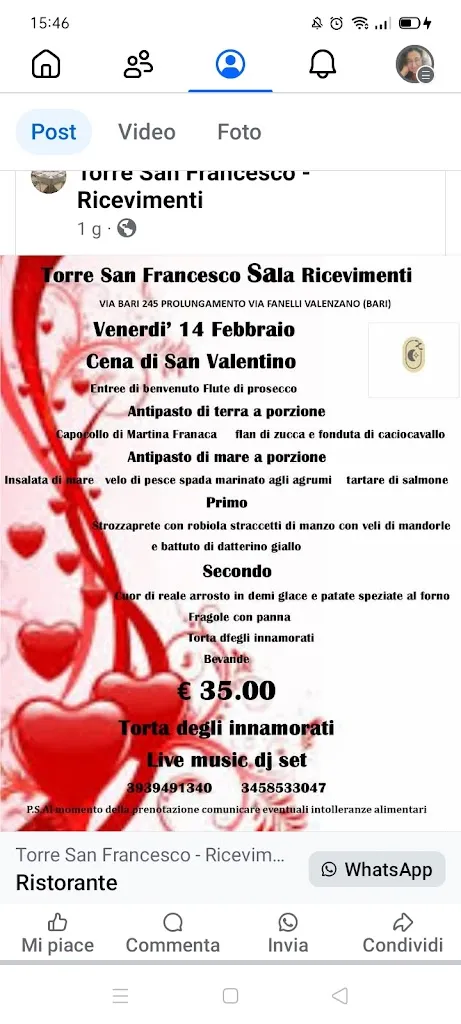 Menu_Torre San Francesco_Valenzano_immagine_1