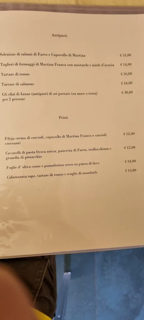 Menu_Ianne Ristorante Wine Bar_Valenzano_image_2