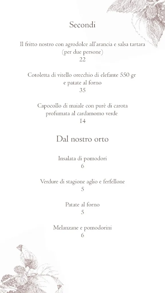 Menu_La Casa del Gelso Ristorante - Country House_Città Sant'Angelo_image_1