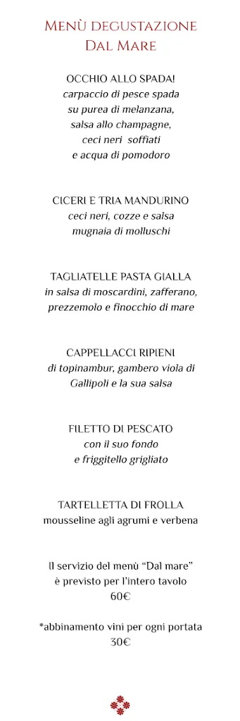 Menu_Palazzo Mandurino - Restaurant_Zollino_image_3