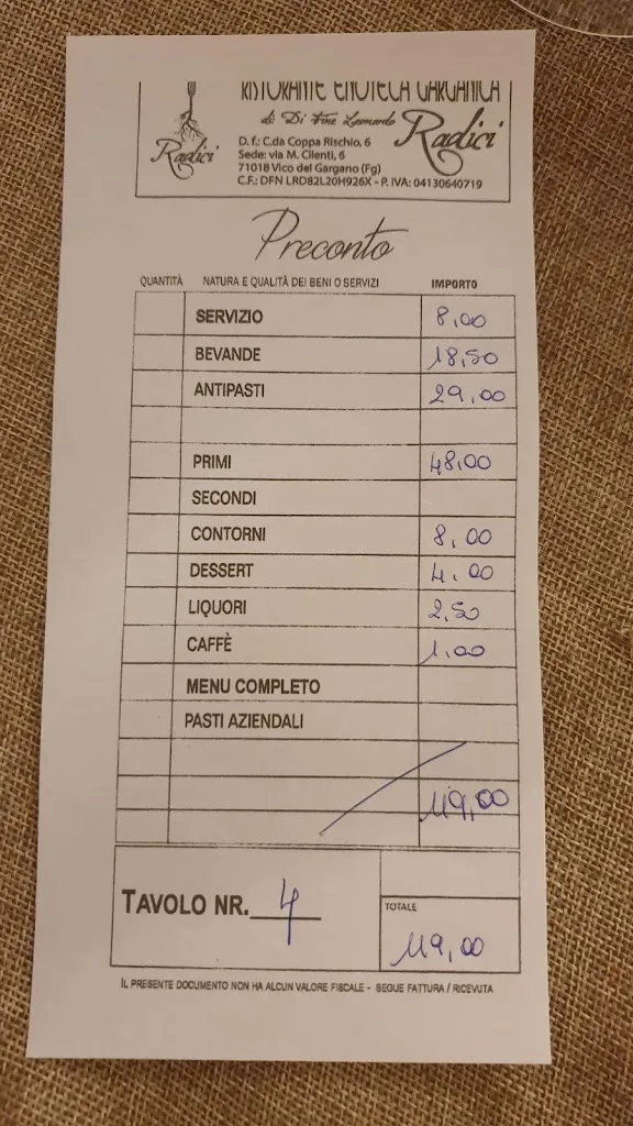 Menu_Radici_Vico del Gargano_image_1