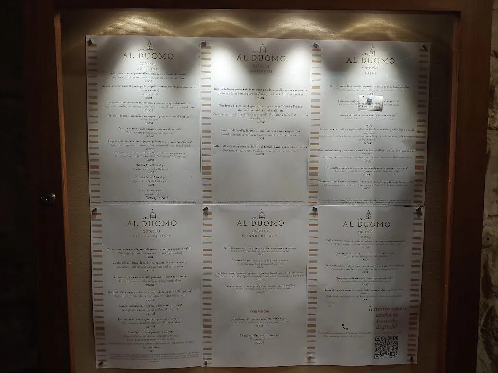 Menu_Osteria Al Duomo_Vieste_image_4