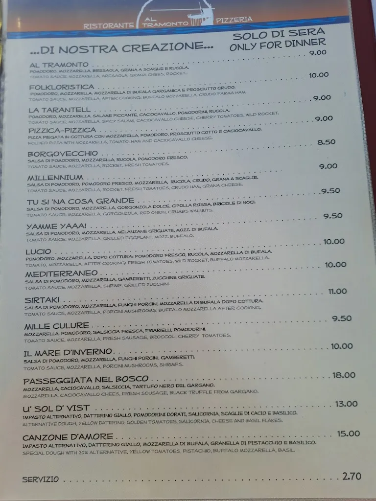 Menu_Al Tramonto_Vieste_image_1