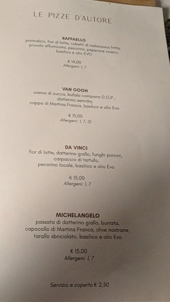 Menu_Chalet Degli Ulivi_Vieste_immagine_2