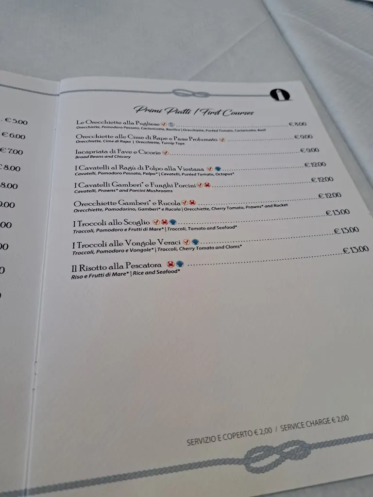 Menu_La Taverna del Faro_Vieste_image_2