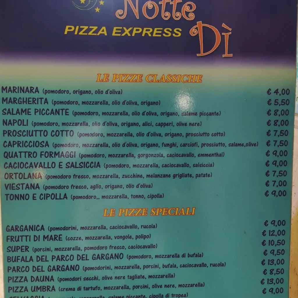 Menu_Pizzeria Notte e Dí_Vieste_image_1