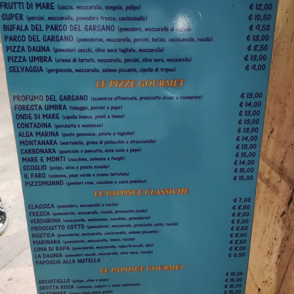 Menu_Pizzeria Notte e Dí_Vieste_image_2