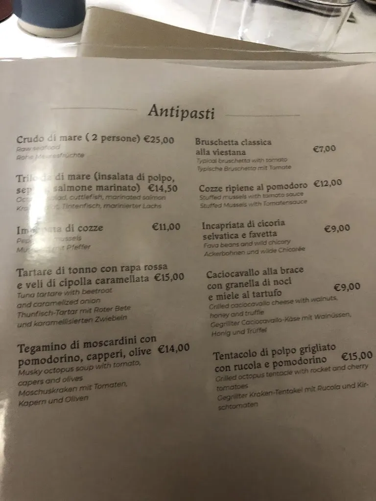 Menu_La Tavernetta Ristorante Tipico_Vieste_image_3