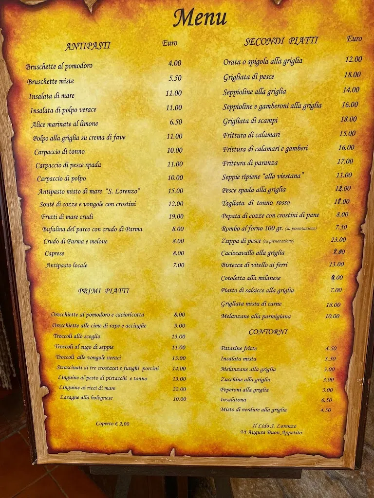 Menu_RISTORANTE SAN LORENZO_Vieste_immagine_3