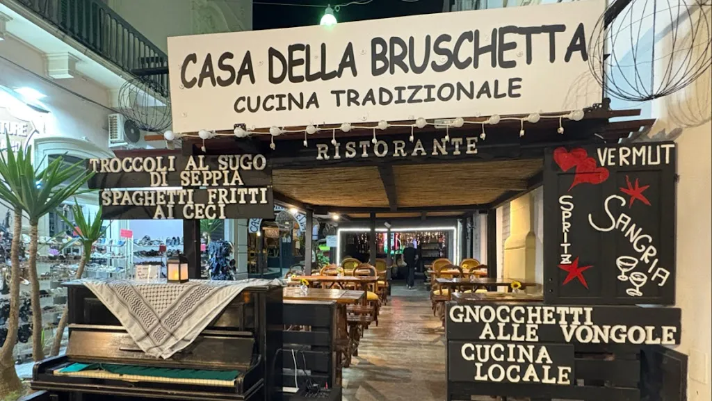 La Casa Della Bruschetta restaurant in Vieste