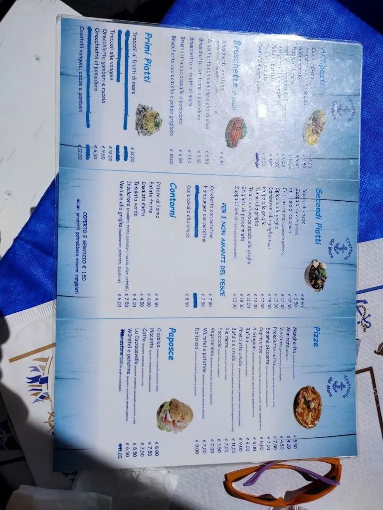 Menu_Trattoria del mare_Vieste_image_1