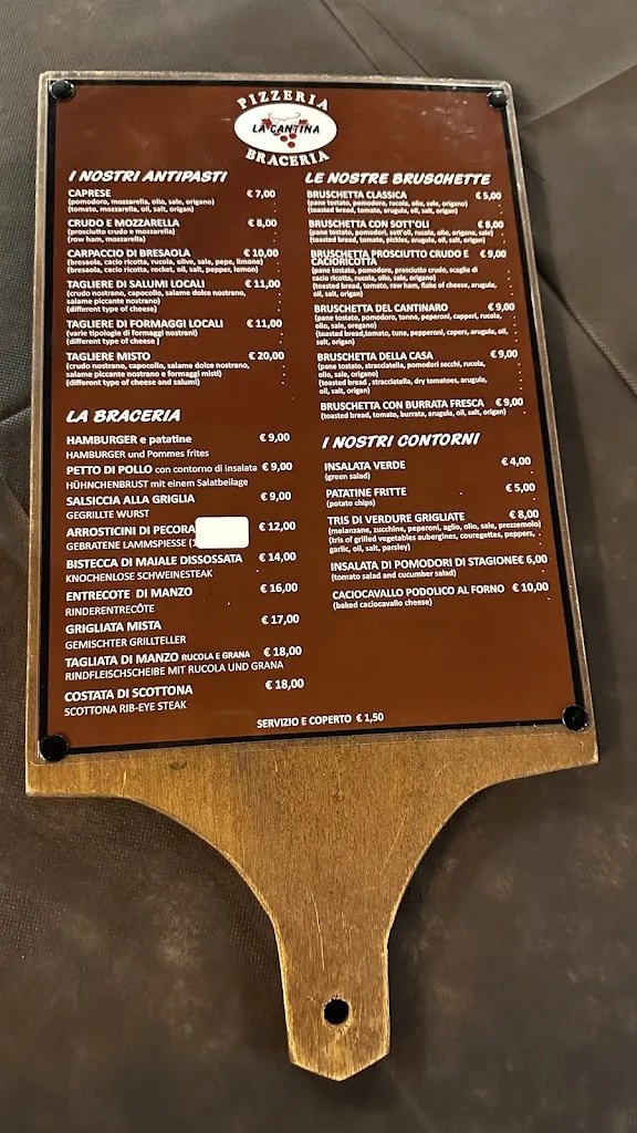 Menu_La Cantina: osteria - pizzeria_Vieste_image_4