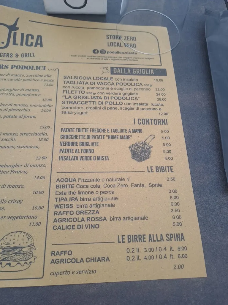 Menu_Podolica Apulian Burgers & Grill_Vieste_image_3