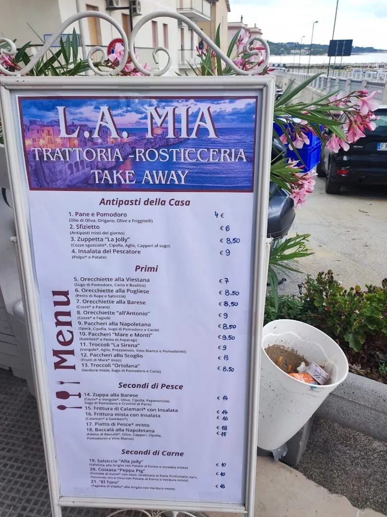 Menu_L.A. MIA TRATTORIA E ROSTICCERIA L.A. JOLLY_Vieste_image_1