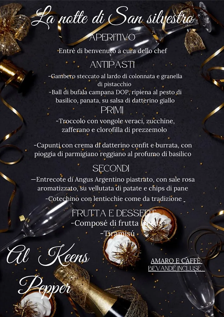 Menu_Keens Pepper Ristorante Braceria Pizzeria Trinitapoli_Trinitapoli_image_1