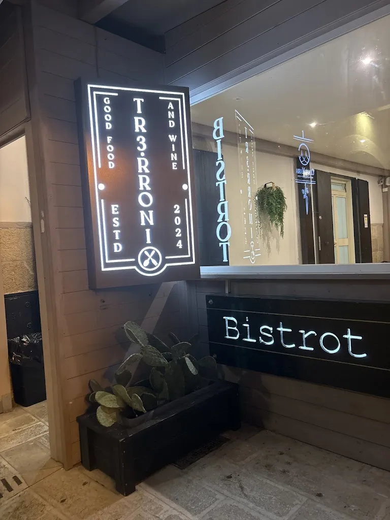 Tr3rroni bistrot ristorante a Trinitapoli