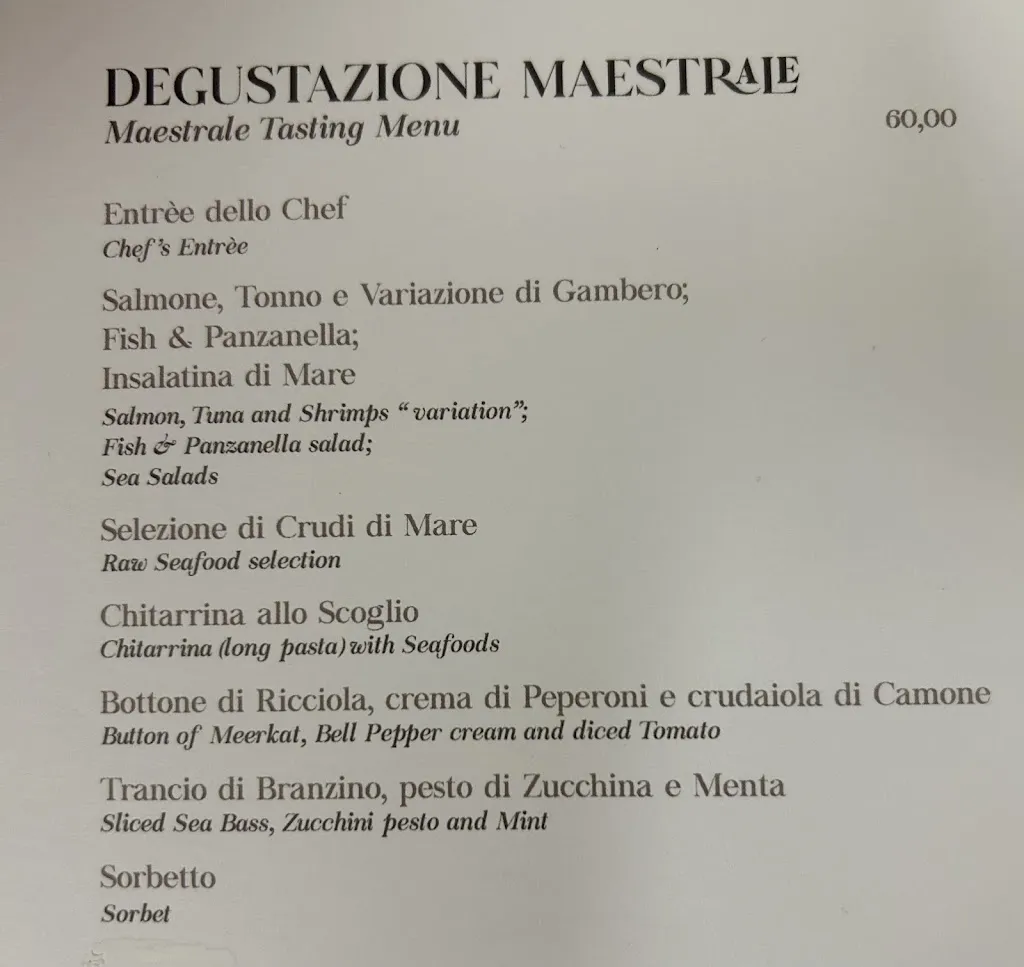 Menu_CANOSA A'MMARE_Canosa di Puglia_image_1