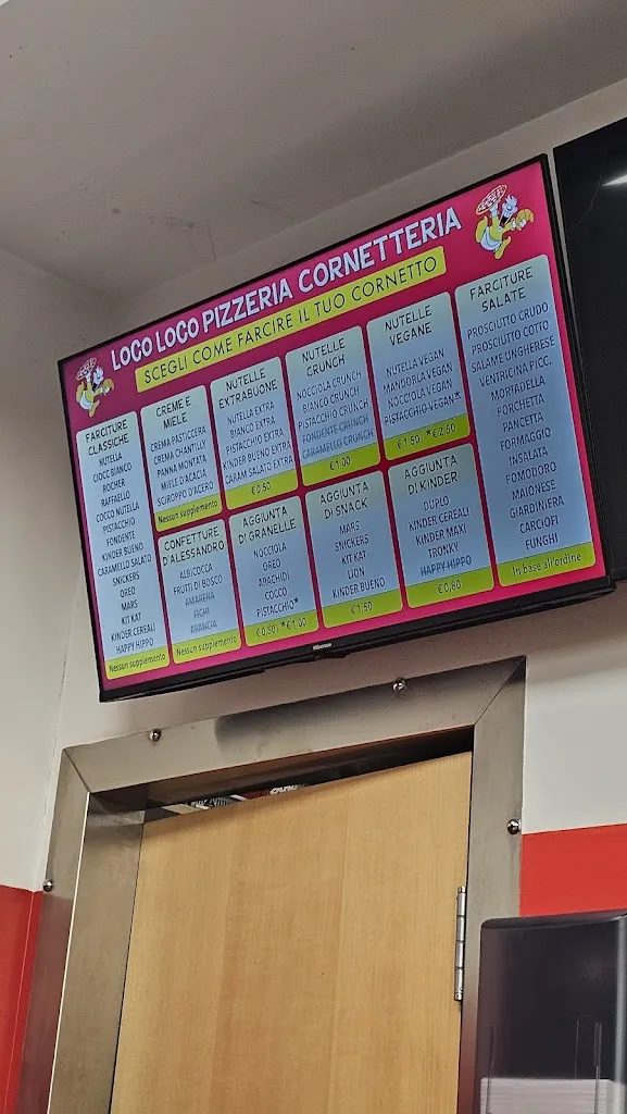 Menu_Loco Loco Pizzeria Cornetteria_Città Sant'Angelo_image_1