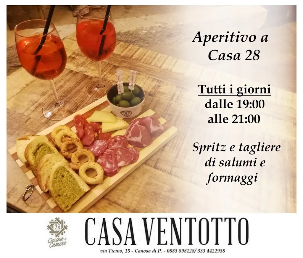 Menu_Casa 28_Canosa di Puglia_image_3