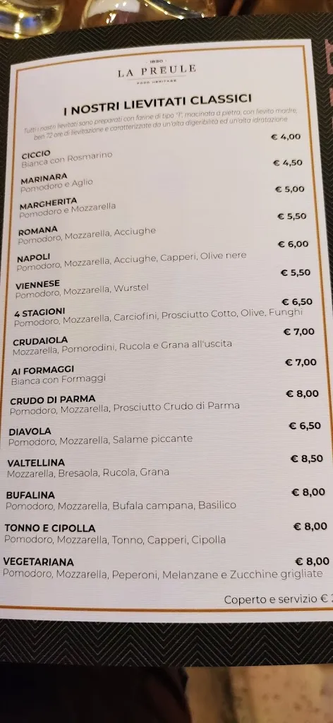 Menu_La Prèule_Canosa di Puglia_image_2
