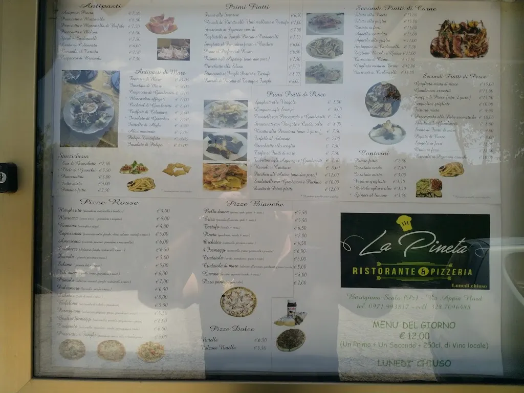 Menu_La Pineta - Ristorante Pizzeria_Baragiano_immagine_1