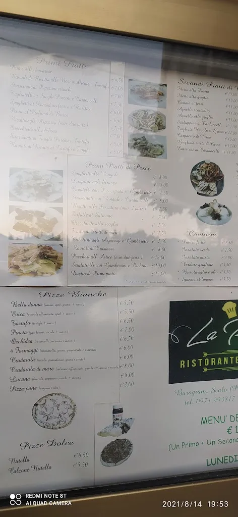 Menu_La Pineta - Ristorante Pizzeria_Baragiano_immagine_2