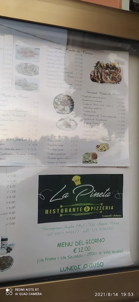 Menu_La Pineta - Ristorante Pizzeria_Baragiano_immagine_4