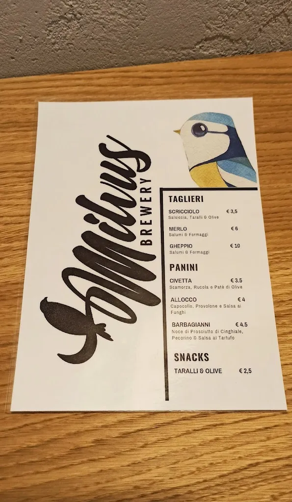 Menu_Milvus Brewery_Avigliano_image_2