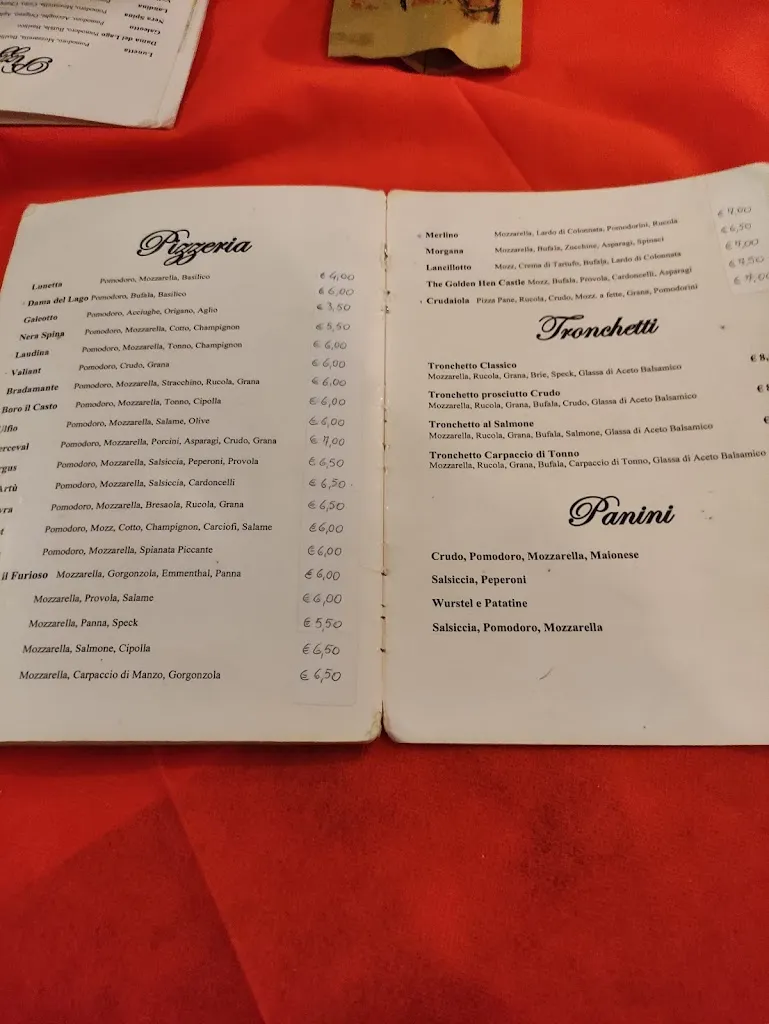 Menu_The Golden Hen Castle_Cancellara_image_1