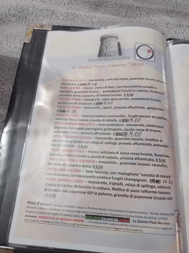 Menu_Ristorante Pizzeria La Torre_Chiaromonte_image_4