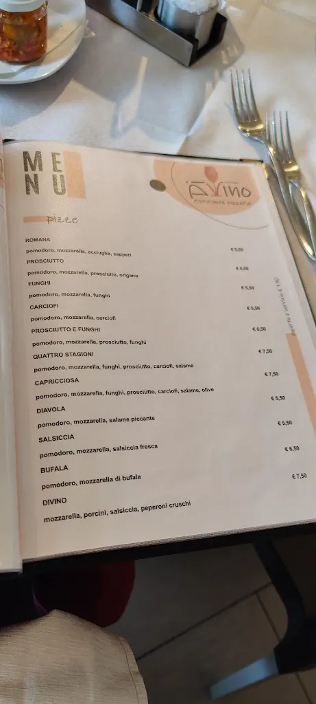 Menu_Divino Ristorante Pizzeria Affittacamere Di Joseph Cirigliano_Cirigliano_image_2