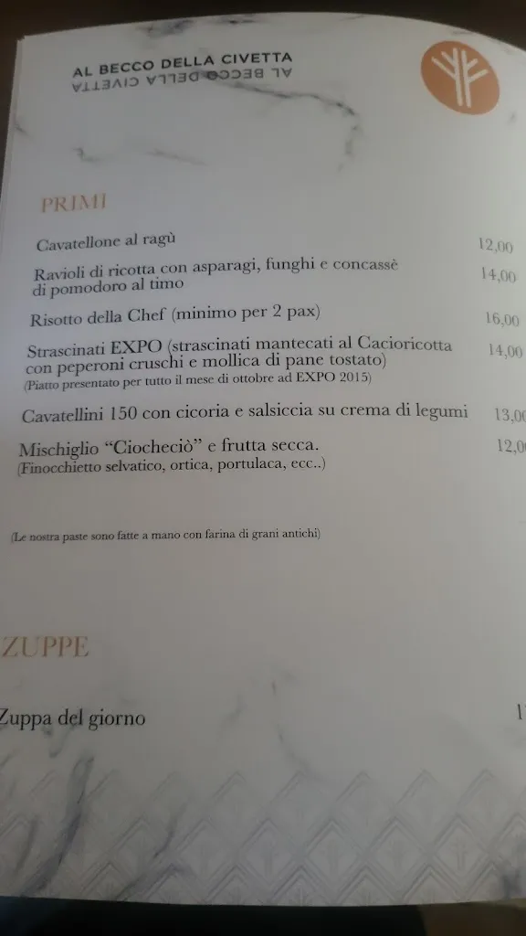 Menu_Restaurant At the Owl's Beak_Castelmezzano_image_4