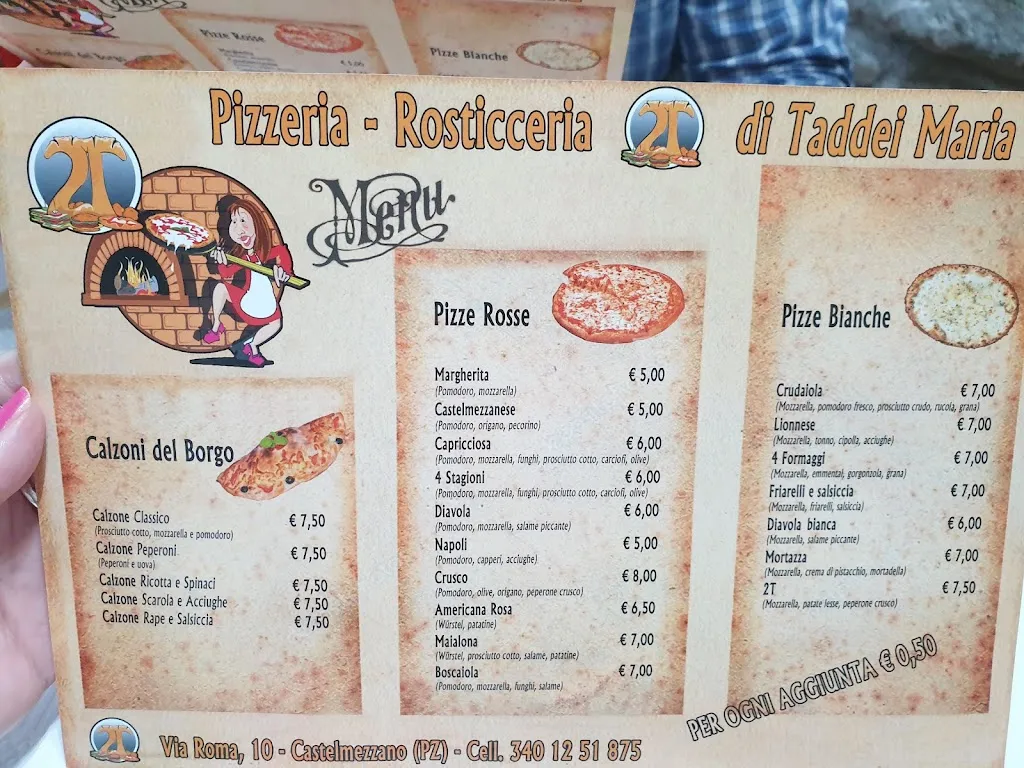 Menu_Pizzeria Rosticceria 2T_Castelmezzano_image_1