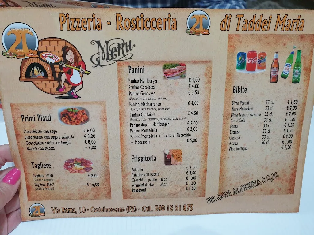 Menu_Pizzeria Rosticceria 2T_Castelmezzano_image_2