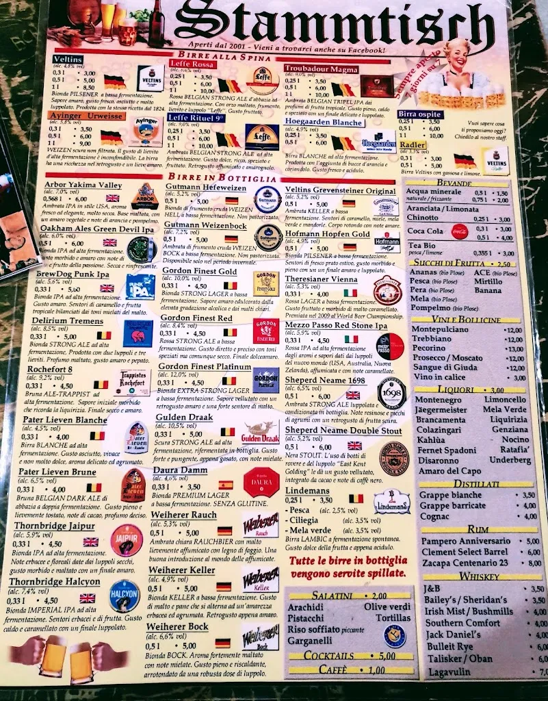 Menu_Stammtisch Tavern Chieti_Chieti_image_1