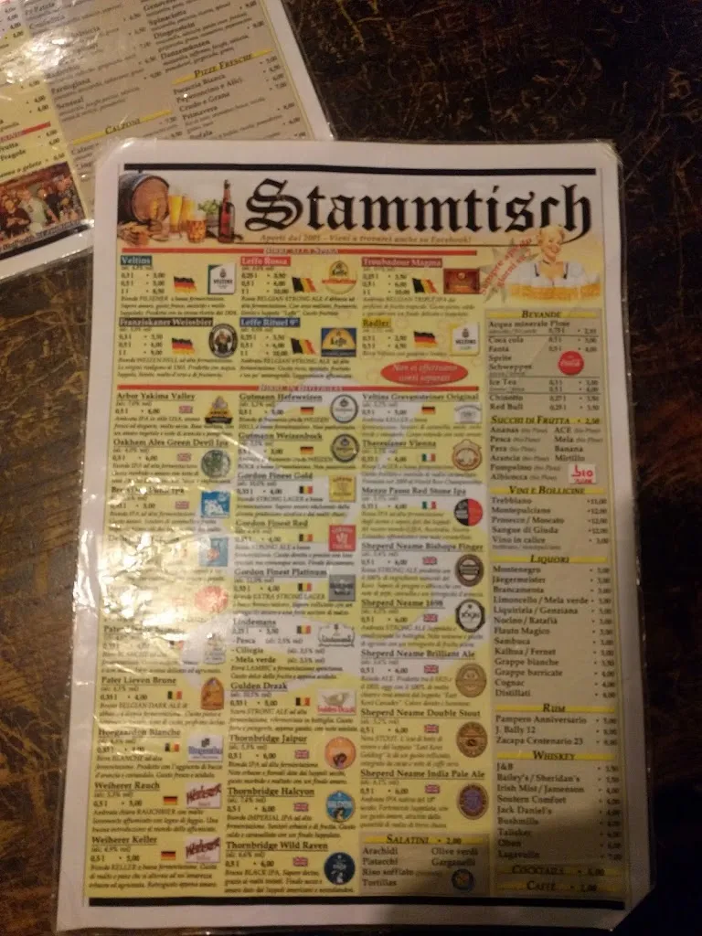 Menu_Stammtisch Tavern Chieti_Chieti_image_4