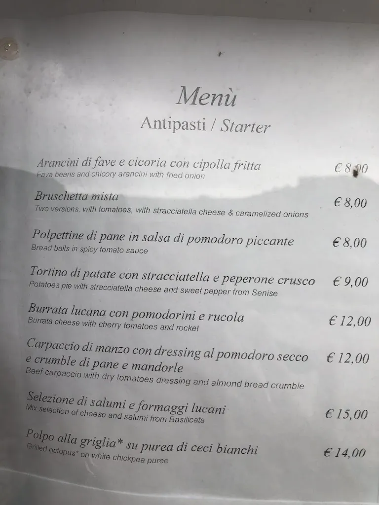 Menu_Osteria al Casale_La Martella_image_2