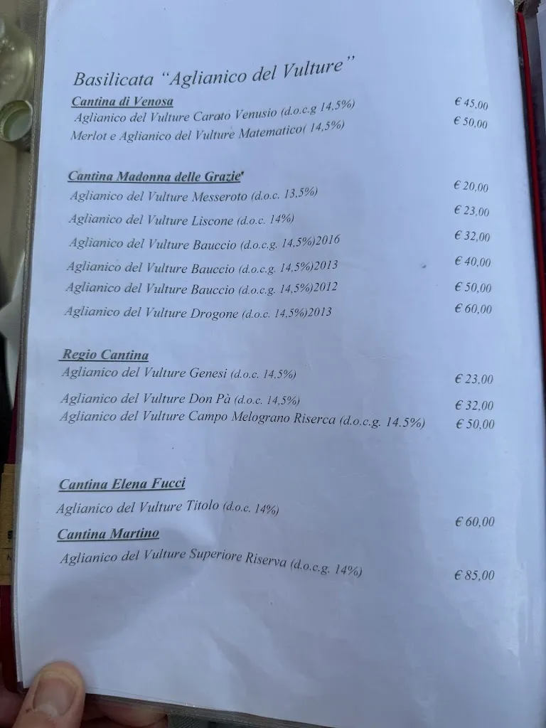 Menu_Osteria al Casale_La Martella_image_4