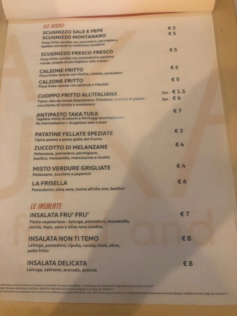 Menu_Taka Tuka Drink Food And Fried - street food Napoletano_Chieti_image_4