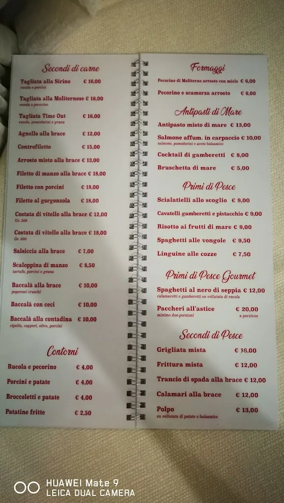 Menu_TIME OUT Ristorante Pizzeria Bar Braceria_Lauria_image_1