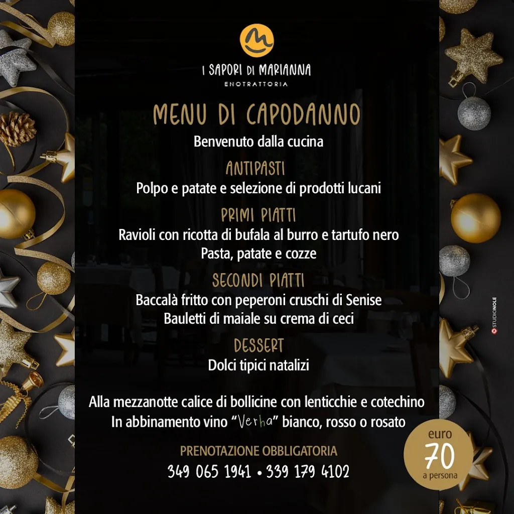 Menu_I Sapori di Marianna... Eno-Trattoria_Maratea_image_2