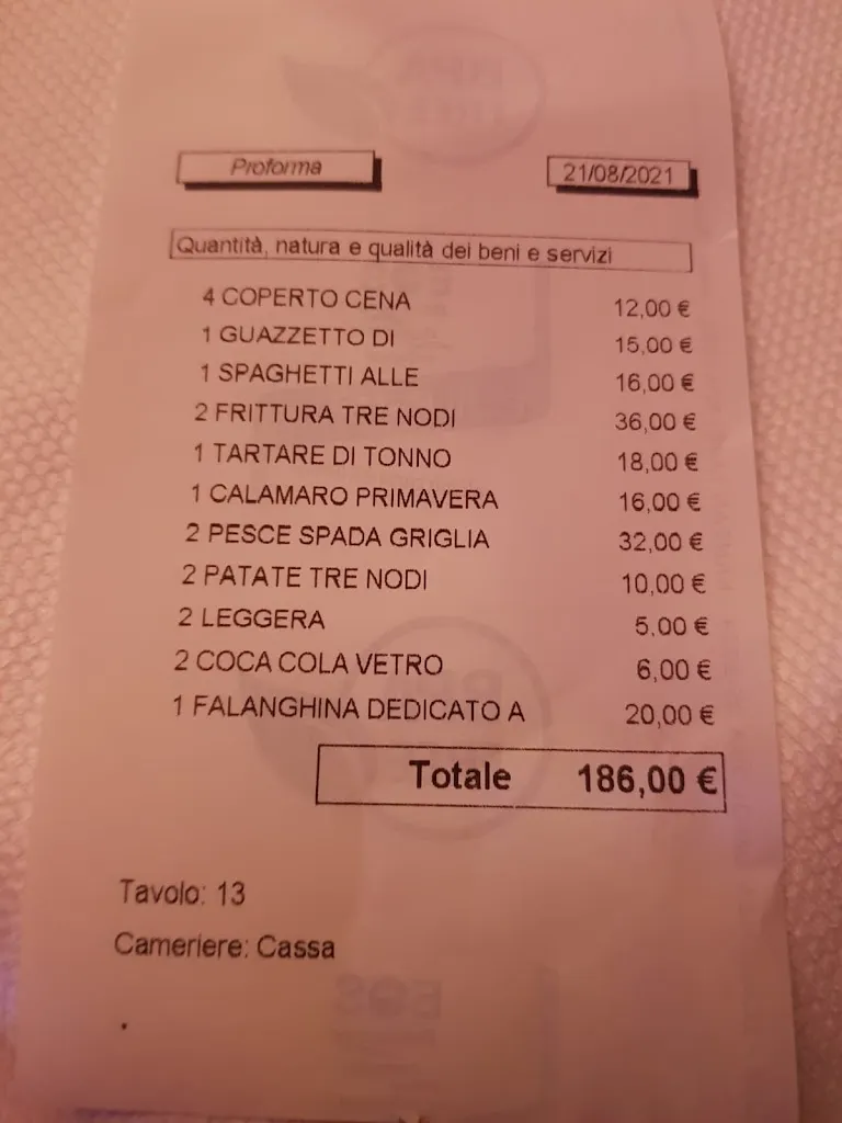 Menu_Tre Nodi- Ristorante sul Porto di Maratea_Maratea_image_1